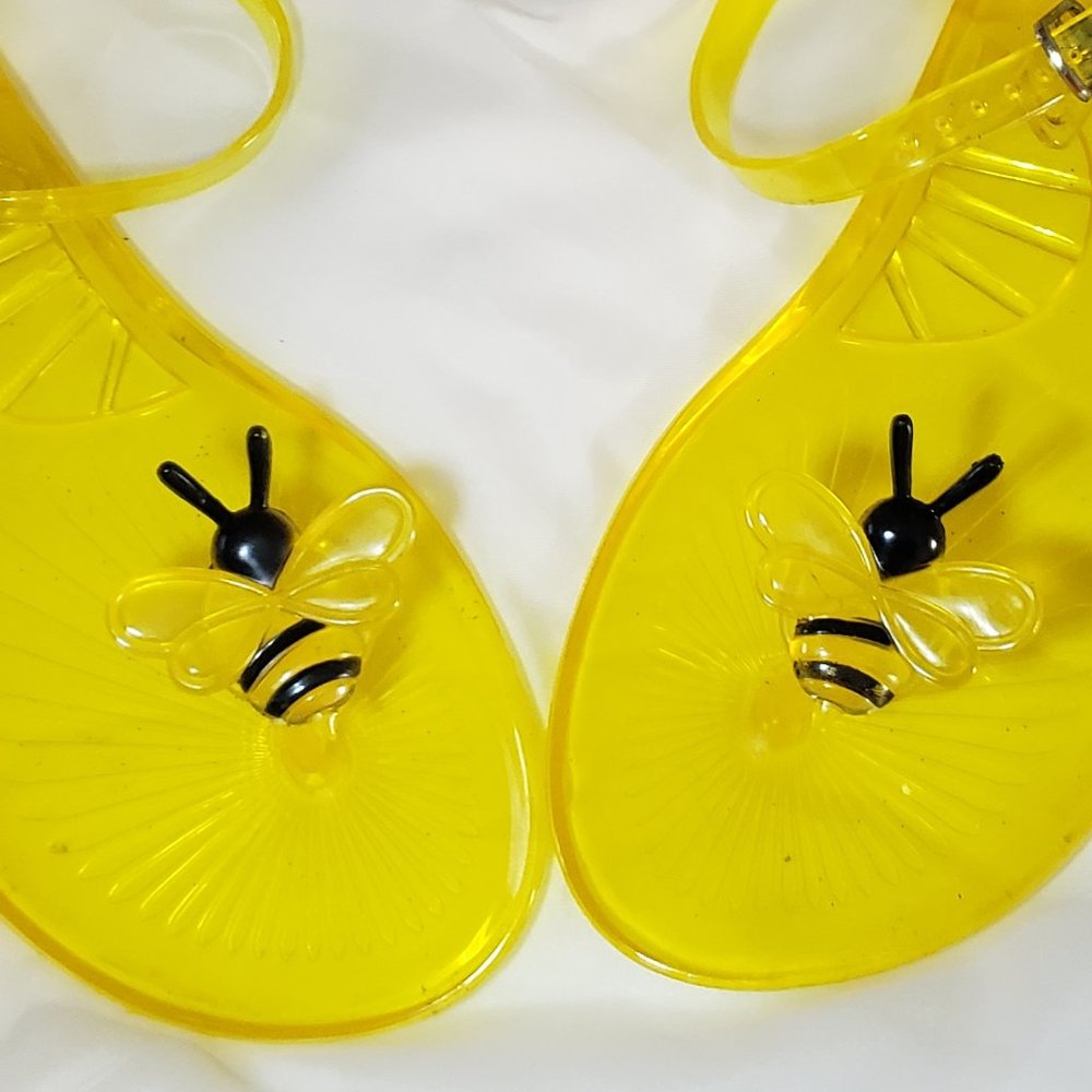 Bumblebee Jelly Sandals -Katy Perry Style